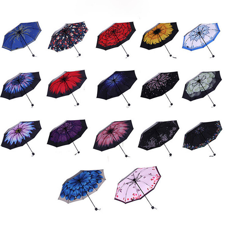 Umbrelă de călătorie compactă Xiaomi Rezistent la vânt și rezistent la apă Umbrele de protecție Umbrele de golf Superioară Frumoasă Lumină Portabil