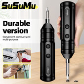 Mini șurubelniță electrică USB fără fir, reîncărcabilă, reglare burghiu, dezasamblare multifuncțională, instrumente de reparare a cuplului