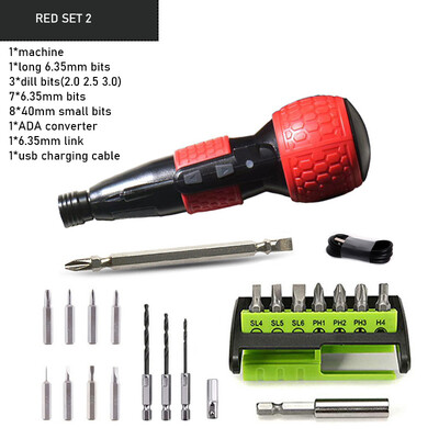 Mini elektriskais skrūvgriezis bezvada urbis 1800mah litija akumulators 3,6 V īpaši griezes momenta elektroinstrumenti, tradicionāls LED apgaismojums MĀJAS DIY