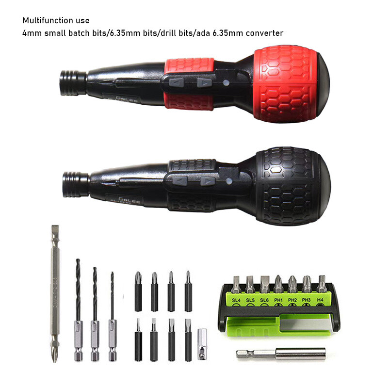Mini elektrický skrutkovač akumulátorová vŕtačka 1800mah lítiová batéria 3,6V super krútiaci moment elektrické náradie tradičné LED svetlo DOMÁCI DIY
