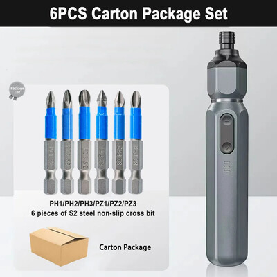 Mini șurubelniță electrică fără fir manuală/baterie cu litiu reîncărcabilă automată de uz casnic burghiu electric mic Instrument de șurubelniță