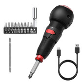 Mini Electric Screwdriver Cordless Drill 1800mah Battery Lithium 3.6V Super Torque Power Tools Οικιακά κατσαβίδια Επισκευή Η/Υ