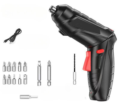 Set de scule electrice de 3,6 V Reparații de întreținere pentru uz casnic Baterie cu litiu de 1800 mAh Mini mașină de găurit electric de uz casnic Șurubelniță fără fir