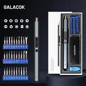 Elektrisko skrūvgriežu komplekts 12/39/50 vienā Precīzijas magnētiskais Phillips Torx uzgaļi Ātrās uzlādes daudzfunkciju remonta elektroinstruments