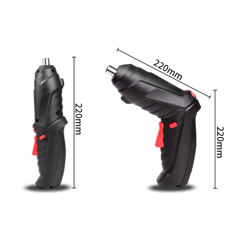 3.6V Șurubelniță fără fir Burghiu Set de șurubelnițe electrice reîncărcabile Mini șurubelniță electrică portabilă pentru instrument de uz casnic