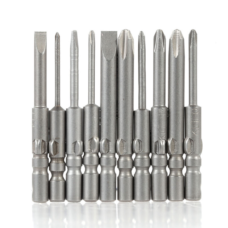 AC220V elektromos csavarhúzó készlet, egyenáramú 10 db bites fokozatmentes sebességszabályozás kis elektronikai javítószerszám elektromos kiváló minőség