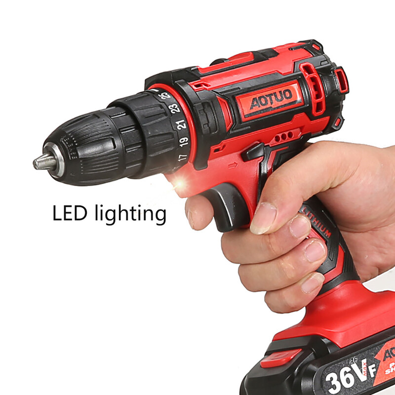 12 18 20V elektrický skrutkovač lítiová vŕtačka mini akumulátorový bezdrôtový napájací ovládač DC vysokokapacitná batéria