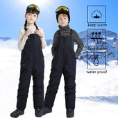 2022 Új gyerekek egyrészes sínadrágok fiúk lányok szabadtéri snowboard öltönyök meleg gyerek kombinékok szélálló vízálló síruhák