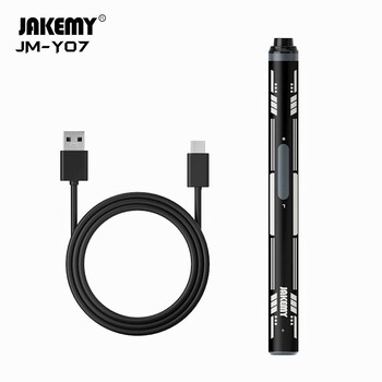 JM-Y02 Plus Y05 Y07 Комплект електрически отвертки за домашен компютър за зареждане Малка прецизна поддръжка Електрическа отвертка