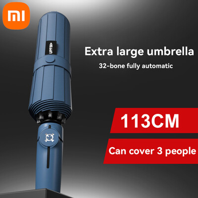 Xiaomi 12 Bone Extra Large Reinforced Dvonamjenski potpuno automatski kišobran otporan na vjetar otporan na kišu otporan na UV zračenje