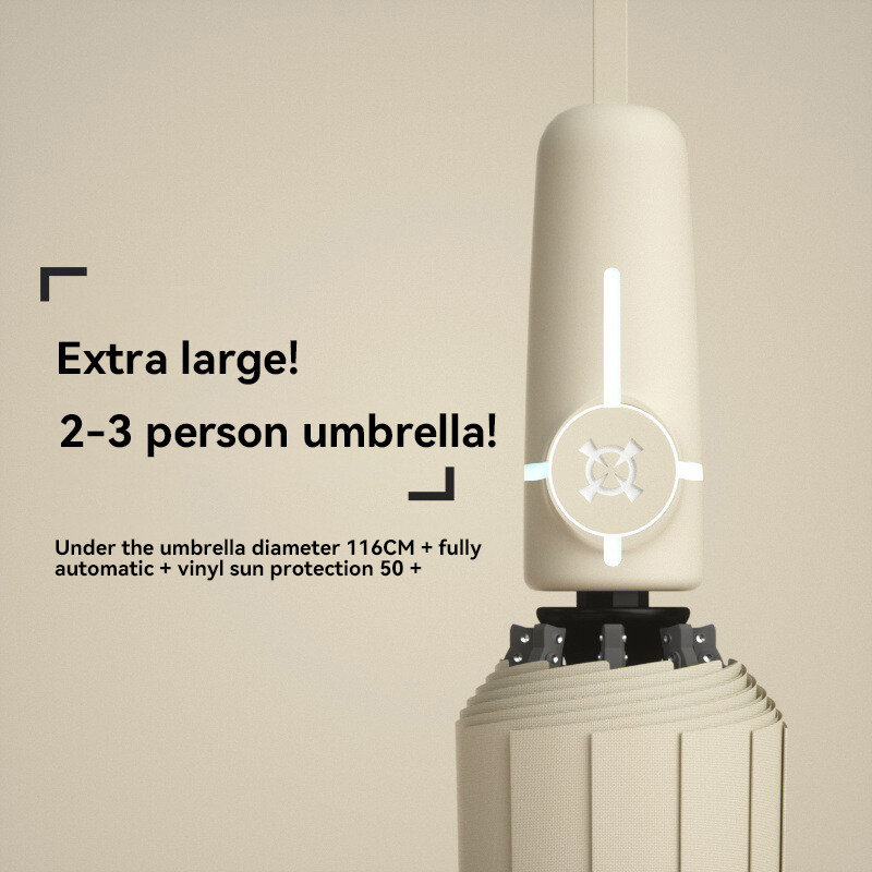 Xiaomi 12 Bone Extra Large Renforsat Rezistent la vant Rezistent la ploaie Umbrela cu dublu scop rezistenta la UV, complet automata