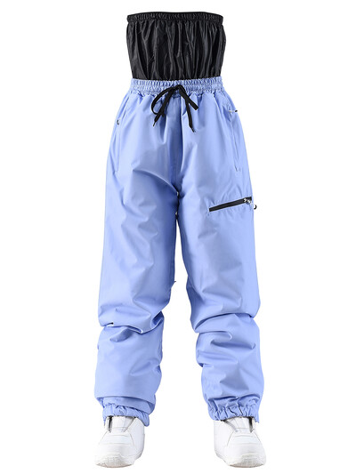 Παντελόνι σκι ARCTIC QUEEN Ανδρικό Γυναικείο Αντιανεμικό αδιάβροχο παντελόνι για χιόνι Χειμερινό σούπερ ζεστό παντελόνι για σπορ για σνόουμπορντ