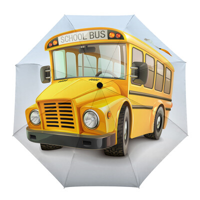 Ugunsdzēsēju mašīnas ātrās palīdzības Ceļu policijas multfilma Āra vēja necaurlaidīgs lietussargs Pilnībā automātisks astoņu virzienu vīriešu sieviešu liels saulessargs