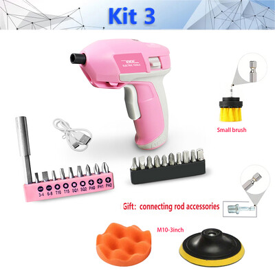 NEWONE 3,6V Μικρό Ηλεκτρικό Κατσαβίδι Αυτόματο Ηλεκτρικό Εργαλείο με Αξεσουάρ