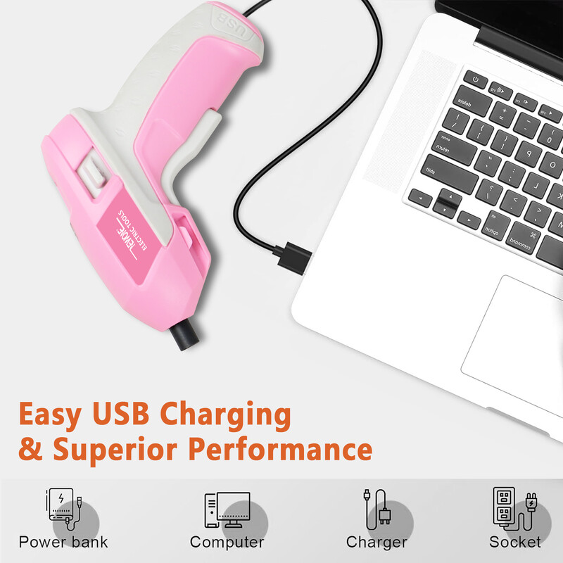 NEWONE 3,6V Μικρό Ηλεκτρικό Κατσαβίδι Αυτόματο Ηλεκτρικό Εργαλείο με Αξεσουάρ