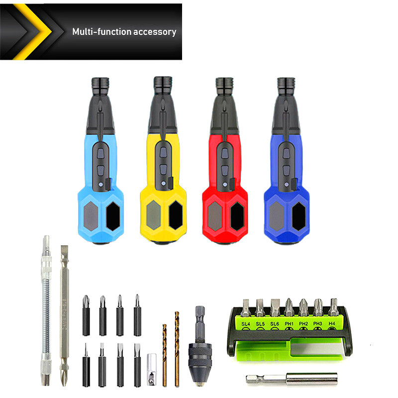 Big Torque Mini Electric Screwdriver Mini Drill 3,6v Lithium Battery Replace Traditional Screwdriver Home DIY Power Tools