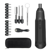 GROSAM Cordless Electric Screwdriver 800mah Li-ion Battery Rechargeable Mini Drill 3.6V Σετ ηλεκτρικών εργαλείων Οικιακή συντήρηση