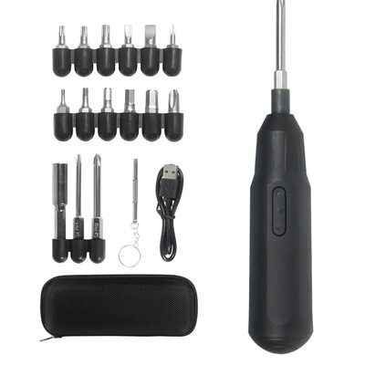 GROSAM Cordless Electric Screwdriver 800mah Li-ion Battery Rechargeable Mini Drill 3.6V Σετ ηλεκτρικών εργαλείων Οικιακή συντήρηση