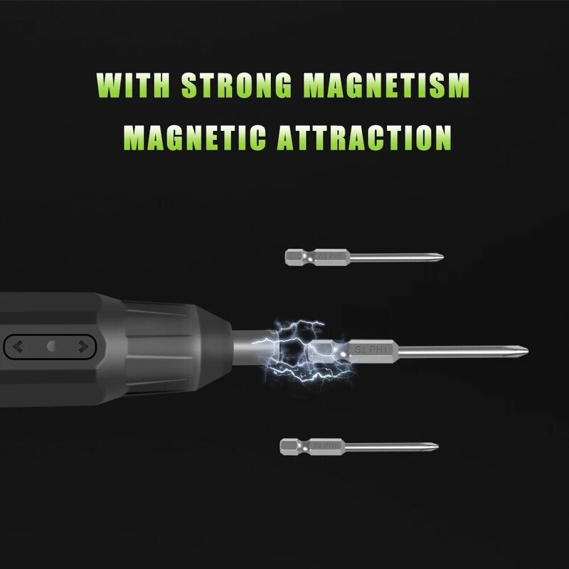 GROSAM Cordless Electric Screwdriver 800mah Li-ion Battery Rechargeable Mini Drill 3.6V Σετ ηλεκτρικών εργαλείων Οικιακή συντήρηση