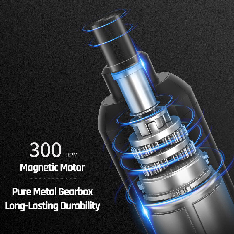 Set de mini șurubelnițe Greenworks Max 8Nm 4V Șurubelniță electrică fără fir 2000mAh Li-ion USB reîncărcabilă cu set de 26 de biți