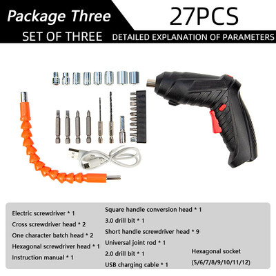 4,2 v elektrisko urbjmašīnu bezvadu elektroinstrumentu komplekts mājsaimniecības apkopes remonts 1800 mah litija akumulators mini skrūvgriežu komplekts 2024. g. jauns