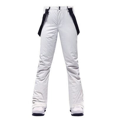 Νέο γυναικείο παντελόνι σκι αντιανεμικό αδιάβροχο σνόουμπορντ Φόρεμα Χειμερινού εξωτερικού χώρου ζεστό αθλητικό παντελόνι για χιόνι Γυναικείο παντελόνι σκι