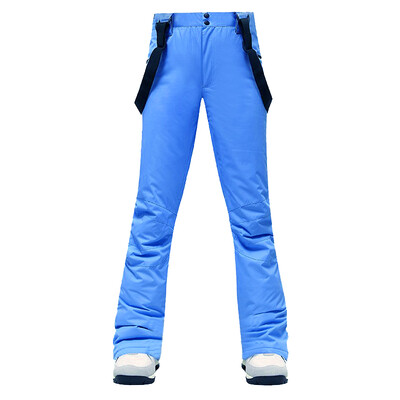 Νέο γυναικείο παντελόνι σκι αντιανεμικό αδιάβροχο σνόουμπορντ Φόρεμα Χειμερινού εξωτερικού χώρου ζεστό αθλητικό παντελόνι για χιόνι Γυναικείο παντελόνι σκι