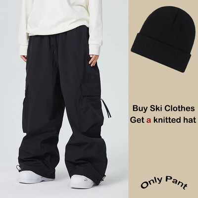 Παντελόνι για σκι για εξωτερικούς χώρους 2025 Αθλητικό φαρδύ παντελόνι για σκι Άνδρας Snowboard Φορέστε νέα χειμωνιάτικα γυναικεία αντιανεμικά γυναικεία παντελόνια για χιόνι Ρούχα σκι