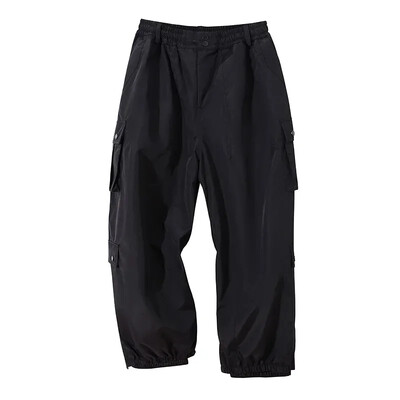 Winter Man Snow Pants 2025 Νέες γυναικείες αδιάβροχες φόρμες για σκι Loose παντελόνι για σκι για ζευγάρια Outdoor Sport Pro Ζεστό αντιανεμικό παντελόνι