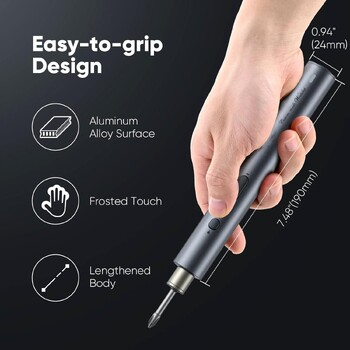 CreationSpace Mini Precision Electric Screwdriver 1,5 Nm USB Charging Maintenance Tools Σετ εργαλείων DIY για μοντέλα και ηλεκτρονικά είδη