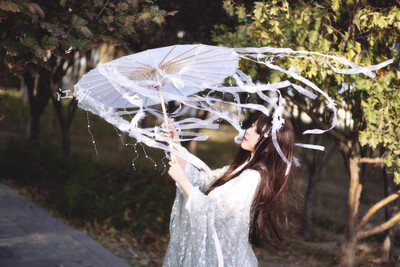 Čínsky hodvábny dáždnik, anime, ženy, fotografia, Cos rekvizita, starožitný tanečný strapec, dáždnik, priehľadný japonský papierový svadobný slnečník