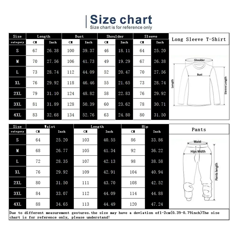 Ανδρική φόρμα καλοκαιρινής φόρμας 2 τεμαχίων Trend μακρυμάνικο μπλουζάκι με λαιμόκοψη σε O + παντελόνι Φαρδιά μεγάλου μεγέθους ρούχα Ανδρικά ρούχα σε αθλητικό στυλ 2024