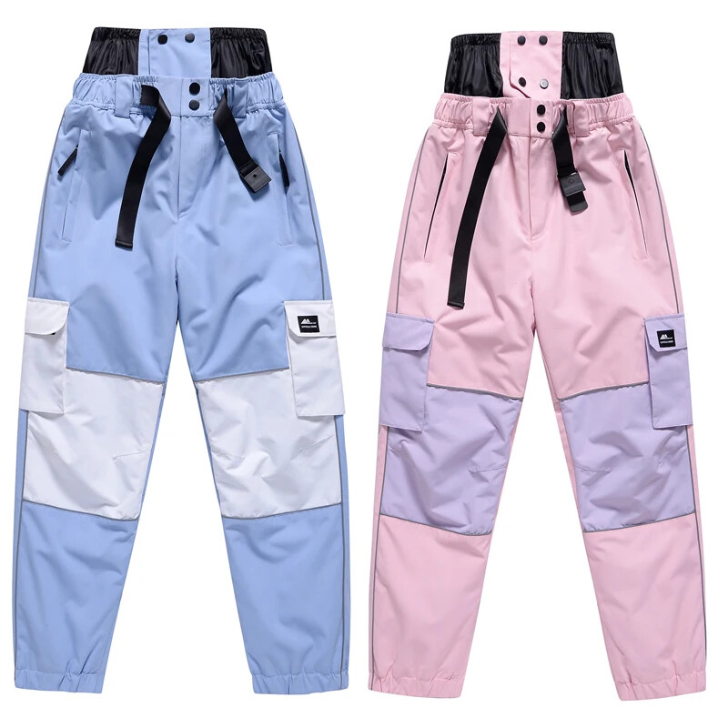 2025 în aer liber munte femeie schi salopete salopete rezistente la vânt femei bărbați pantaloni snowboard impermeabile calde zăpadă costume haine alpine