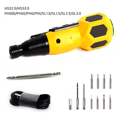 Juhtmeta elektriline kruvikeeraja Mini puur Laetav liitiumaku 3,6 V ülimomendiga elektritööriistad Traditsiooniline LED-valgusti KODU DIY