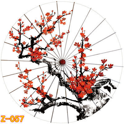 Umbrelă pliabilă pentru mașină personală soare japoneză chinezească femei umbrelă clasică din hârtie unsă decor Umbrelă de soare Cadeau Femme