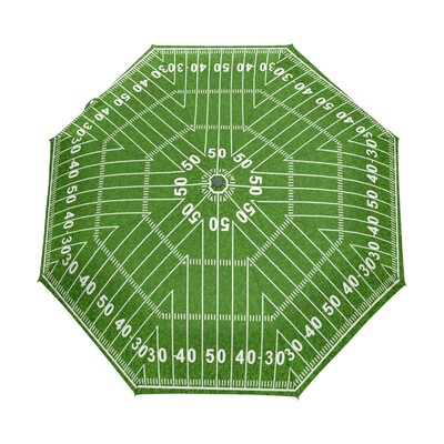 Ποδόσφαιρο Αθλητισμός Αντιανεμικές Ομπρέλες Ταξιδίου Παιχνίδι Ποδόσφαιρο Πτυσσόμενη Ομπρέλα Βροχής Συμπαγής ελαφριά για Έφηβους Ενήλικες Άντρες Αγόρια