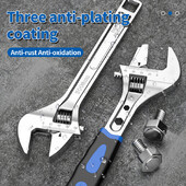 Ρυθμιζόμενο κλειδί CR-V από χάλυβα γενικό κλειδί Μηχανικό εργαστήριο χειρός επισκευής εργαλείων κλειδί αυτοκινήτου αυτοκινήτου Εργαλεία υλικού