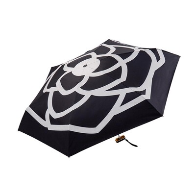 Portable Umbrella Personal Umbrella Outdoor Activities Compact 6 Ribs Camellia for Women Sunny Umbrella Sunny Umbrella Sun Rain Umbrella