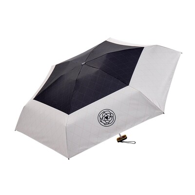 Portable Umbrella Personal Umbrella Outdoor Activities Compact 6 Ribs Camellia for Women Sunny Umbrella Sunny Umbrella Sun Rain Umbrella
