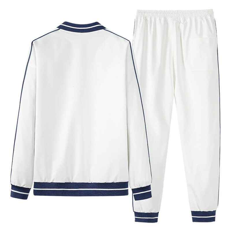 Seturi de îmbrăcăminte sport pentru bărbați, primăvară, toamnă, costum sport, hanorace + pantaloni la gleznă, 2 piese, trening casual pentru bărbați