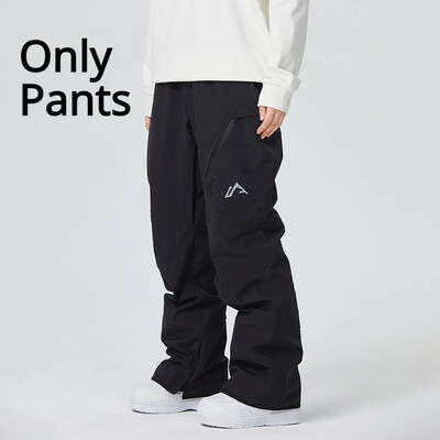 2025 Γυναικείο ζεστό παντελόνι σκι Άνδρας αντιανεμικό φαρδύ παντελόνι για εξωτερικούς χώρους Snowboard Sport Αδιάβροχες φόρμες για χιόνι Νέα χειμερινά ρούχα για σκι