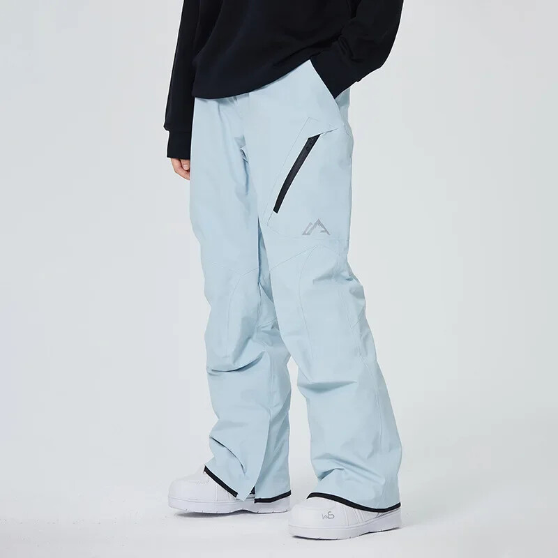 2025 Γυναικείο ζεστό παντελόνι σκι Άνδρας αντιανεμικό φαρδύ παντελόνι για εξωτερικούς χώρους Snowboard Sport Αδιάβροχες φόρμες για χιόνι Νέα χειμερινά ρούχα για σκι
