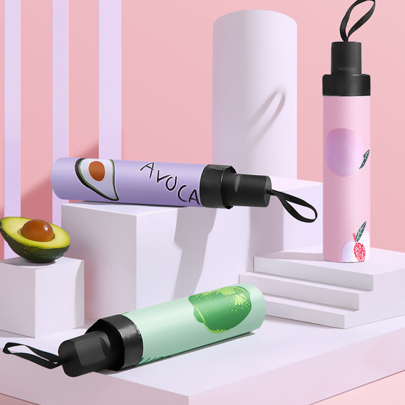 Ομπρέλα αντηλιακό Cartoon Sunny Rainy Αυτόματο Πτυσσόμενο Φοιτητικό Φορητό Αξεσουάρ σκιάς ομπρέλας Εξοπλισμός εξωτερικού χώρου