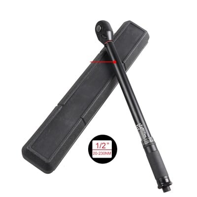 Cheie dinamometrică 1/2'' 3/8'' 1/4'' Unelte pătrate Presetate Bicicletă Cheie cu clichet bidirecțional Mașină Bicicletă Scule de mână pentru automobile