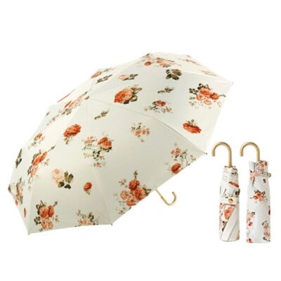 Umbrelă de epocă cu 8 nervuri, rezistentă la vânt, 3 umbrele pliabile, umbrelă anti-UV, pentru femei, cu protecție împotriva ploaielor, dropshipping