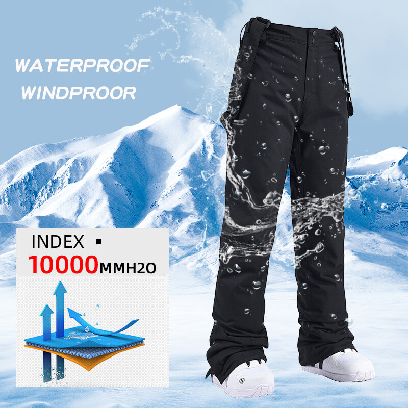 Zimné lyžiarske a snowboardové nohavice, pánske, vysoko kvalitné, nepremokavé, teplé, na sneh, hory a hory