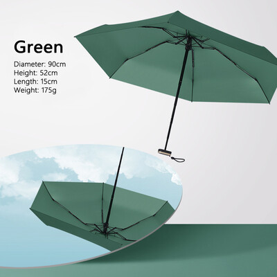 Vasaras mini plakans lietussargs sievietei viegls UV saulessargs Lietussargi saulessargi pārnēsājami mazi salokāmi lietussargi mīļi krāsaini