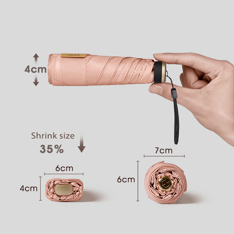 Vasaras mini plakans lietussargs sievietei viegls UV saulessargs Lietussargi saulessargi pārnēsājami mazi salokāmi lietussargi mīļi krāsaini
