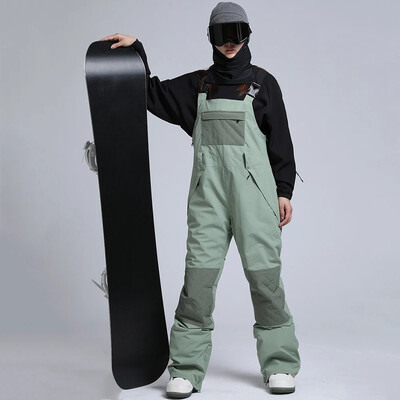 Talvised Meeste Suusapüksid 2025 Outdoor Lumelaua Jumpsuit Kombinesoonid Naiste Soe Tuulekindel suusariietus Snow Sport Veekindlad püksid