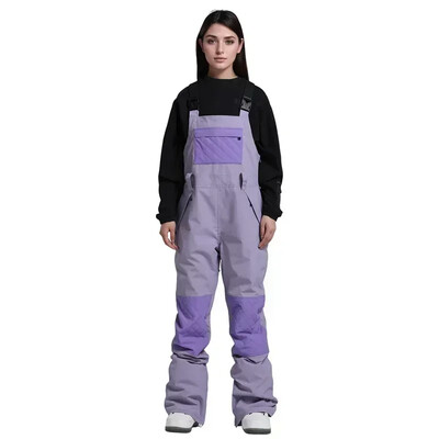 Talvised Meeste Suusapüksid 2025 Outdoor Lumelaua Jumpsuit Kombinesoonid Naiste Soe Tuulekindel suusariietus Snow Sport Veekindlad püksid